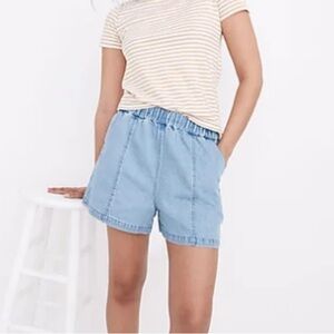 Madewell Easy Pull on Denim Shorts